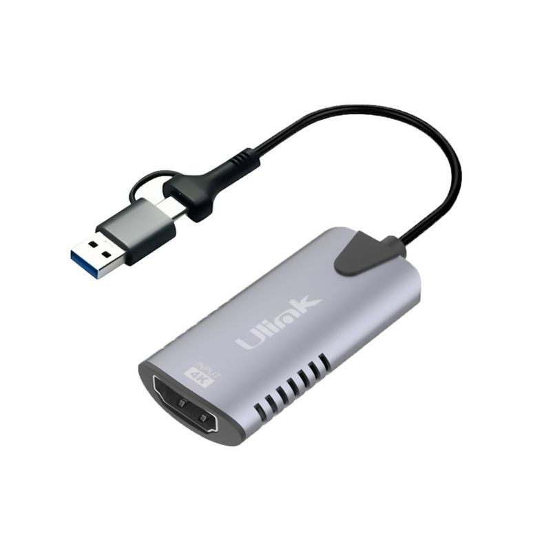 ULINK - Tarjeta capturadora de video HDMI 4K a USB C  USB30 UL-ADV2