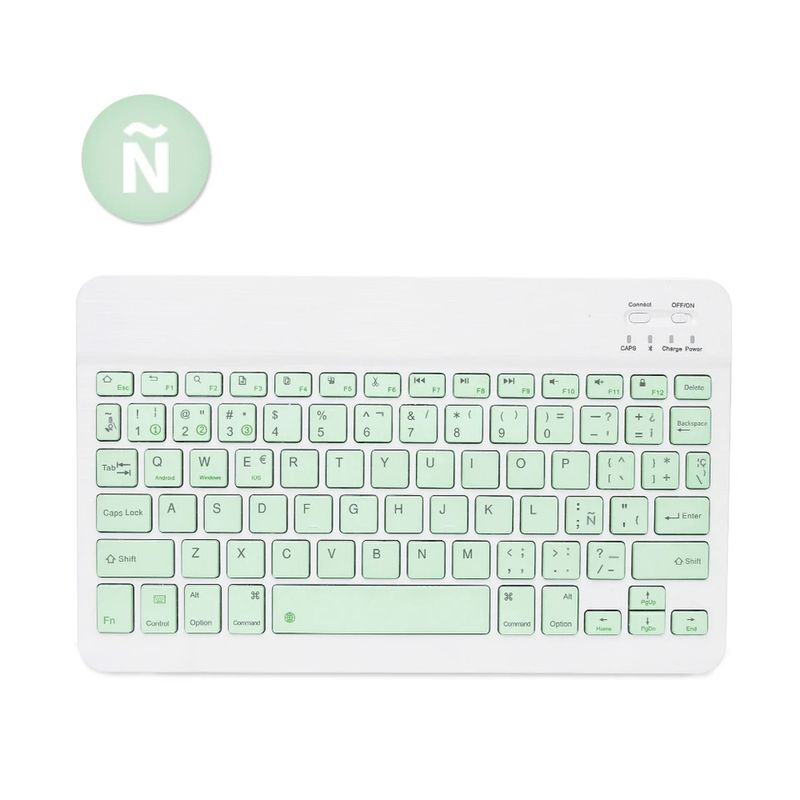 GENERICO - Teclado Bluetooth Recargable Con Mouse