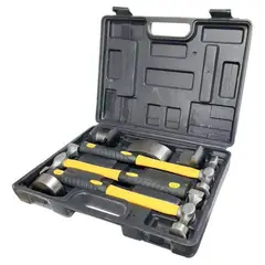 ROZENBERG SPA - Kit Desabollador Martillo Set 7 Piezas Reparación Carrocería