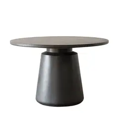 AMOBLE - Mesa De Comedor Baztan Negra Amoblé