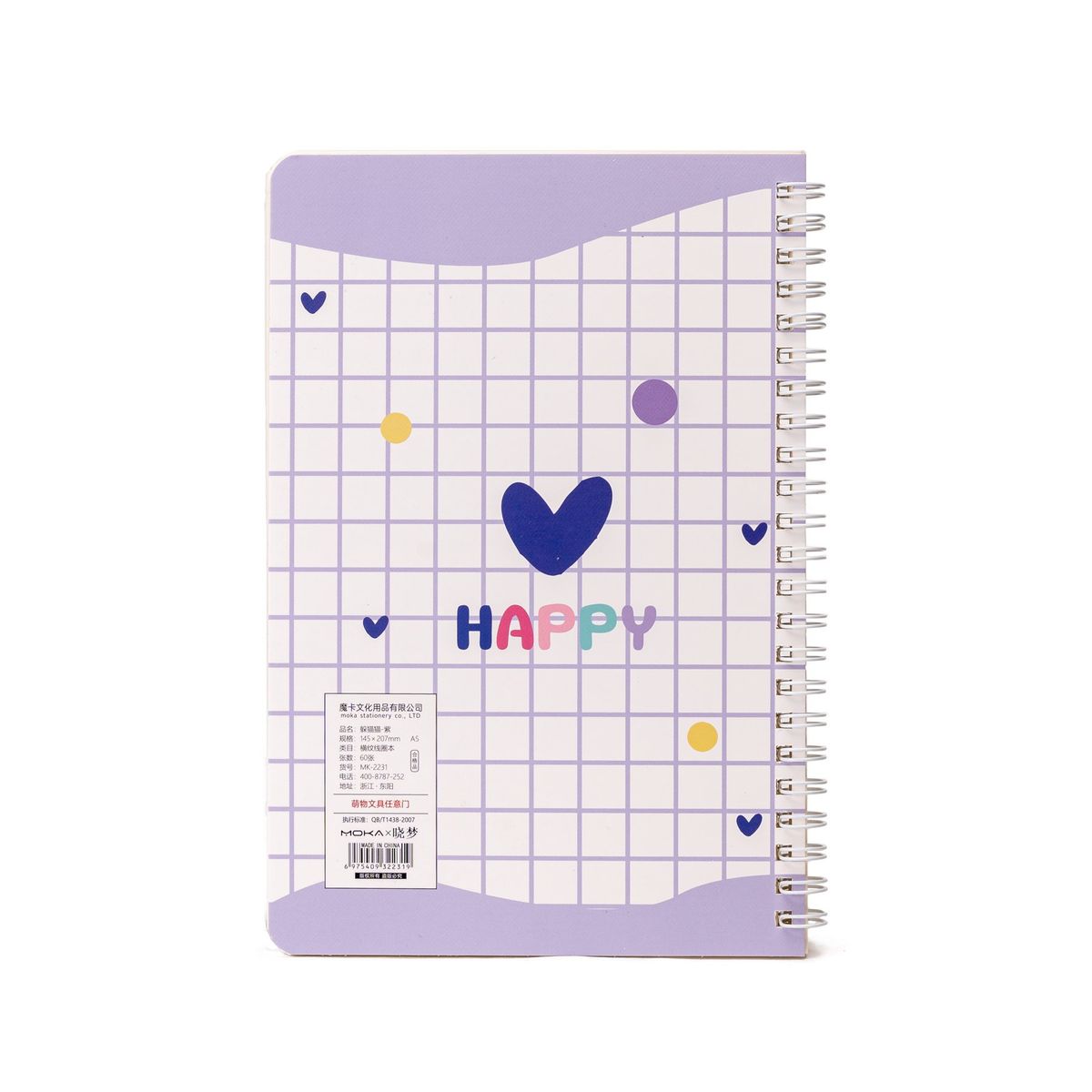 CHINITOWN - Libreta de Notas Multicolor 1C Chinitown