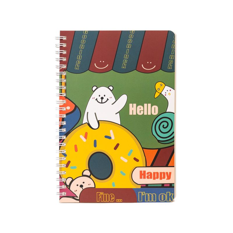 CHINITOWN - Libreta de Notas Multicolor 7D Chinitown