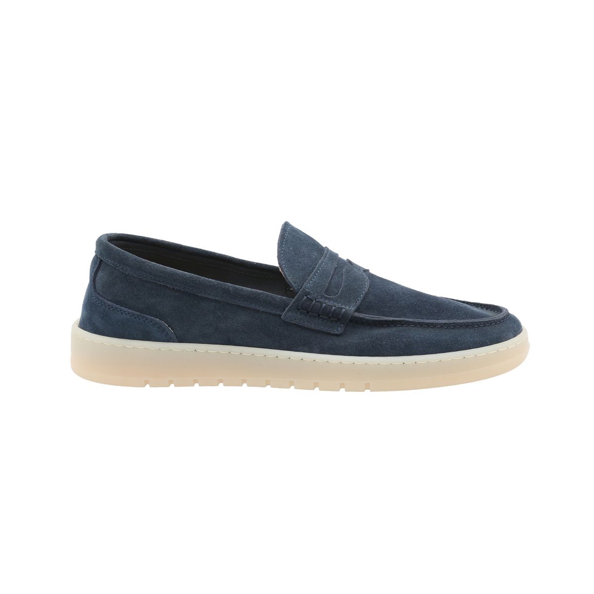 ROCKFORD - Mocasín Cuero Hombre Galvano Azul ROCKFORD