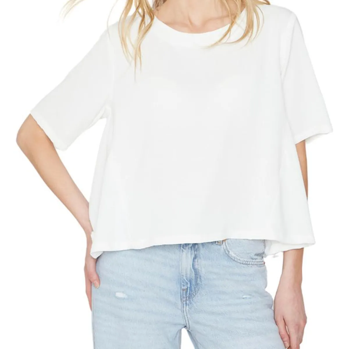 JACINTA TIENDA - Polera Val blanca Jacinta Tienda