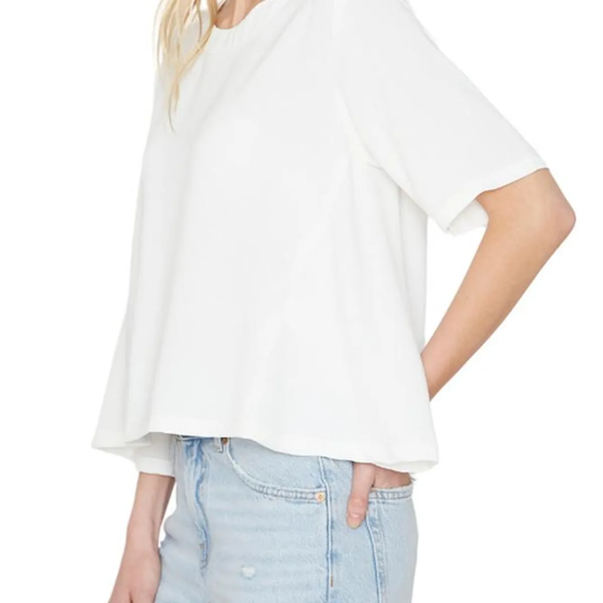 JACINTA TIENDA - Polera Val blanca Jacinta Tienda