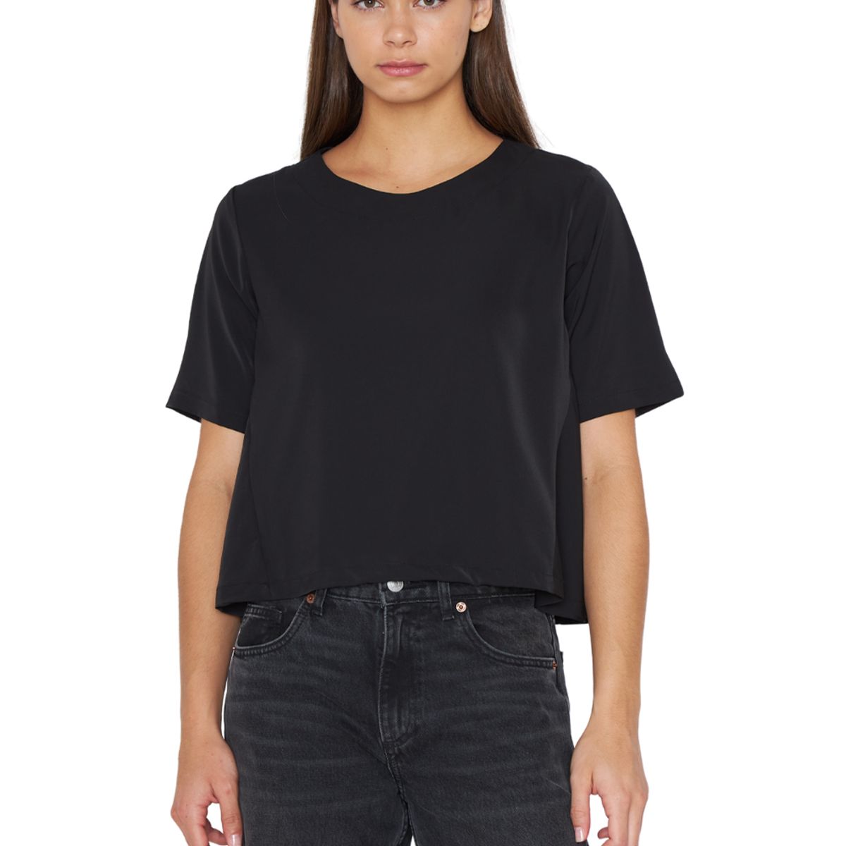 JACINTA TIENDA - Polera Val negra Jacinta Tienda