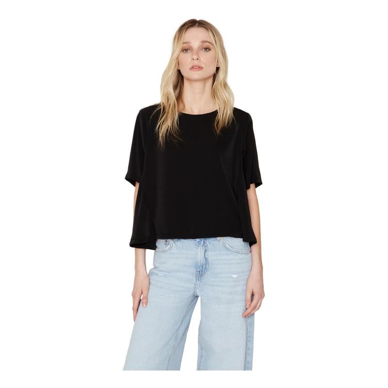 JACINTA TIENDA - Polera Val negra Jacinta Tienda