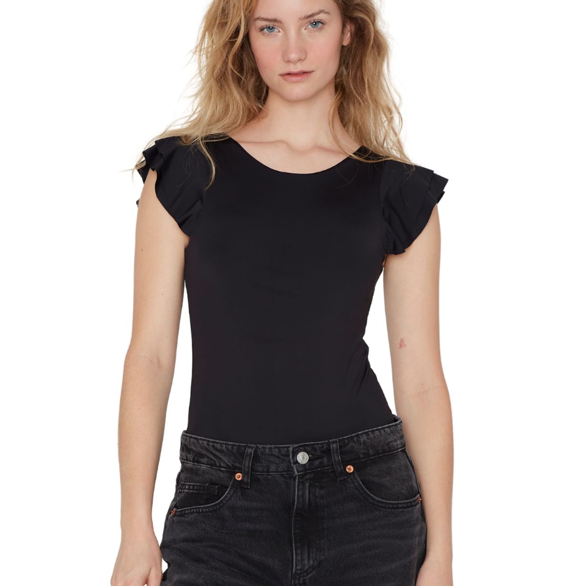 JACINTA TIENDA - Body Olimpia negro Jacinta Tienda