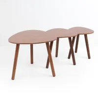Pack de 3 mesas de centro o laterales madera