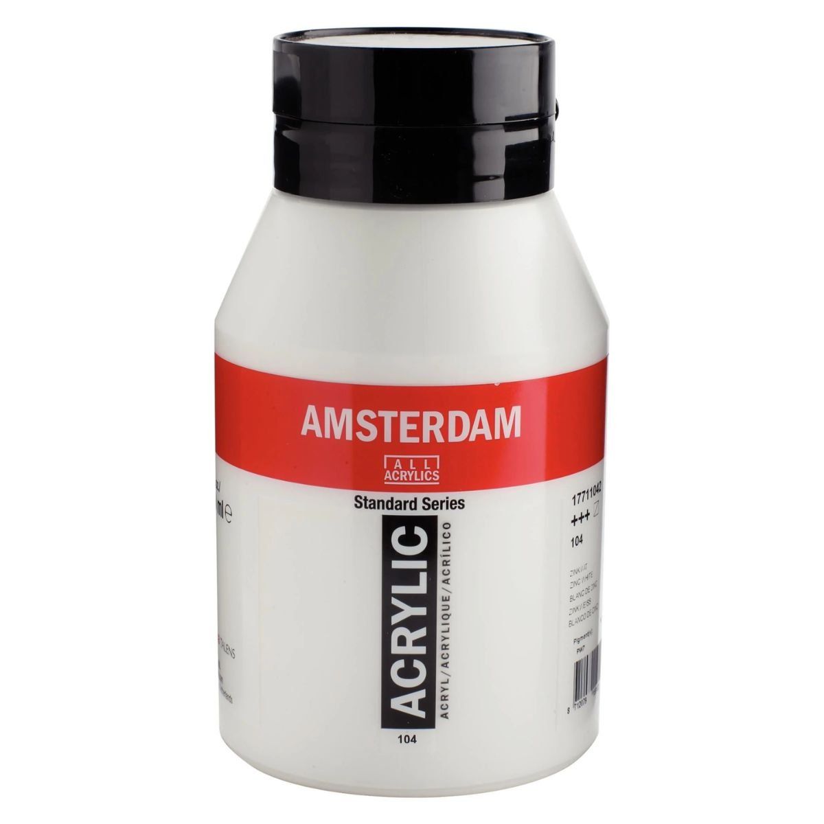 AMSTERDAM - Acrílico Amsterdam Serie Standard 1000ml 104 Blanco Zinc