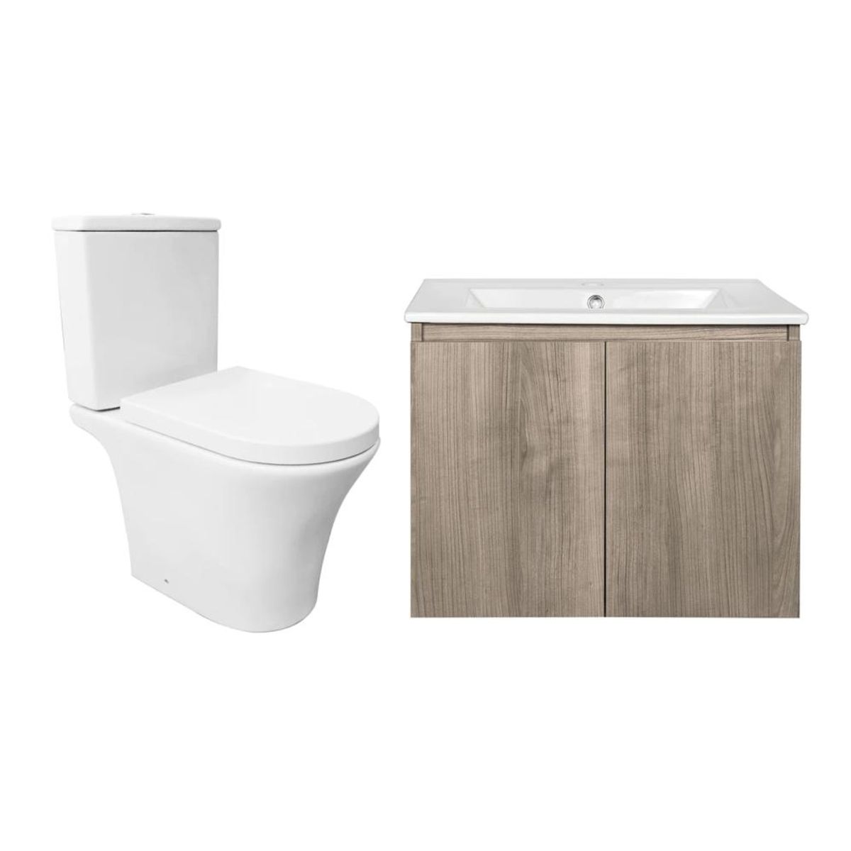 STRETTO - Pack Baño Córdoba - Mueble + Sanitario