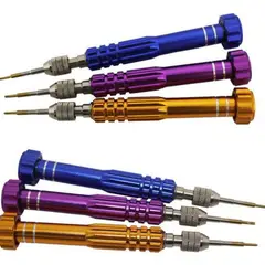 ROZENBERG SPA - Pack X6 Destornillador Precisicion 5 En 1 Para