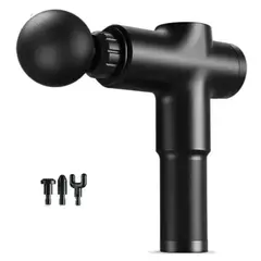 GENERICO - MASSAGE FASCIALGUN MAS 4 ACCESORIOS RECARGABLE