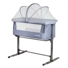 BEBESIT - Cuna Colecho con Mosquitero MySide LX Azul
