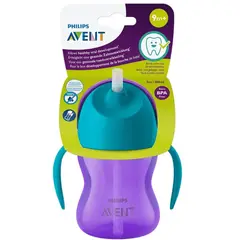 AVENT - Vaso Con Bombilla 200 Ml Desde 9 Meses Scf79602