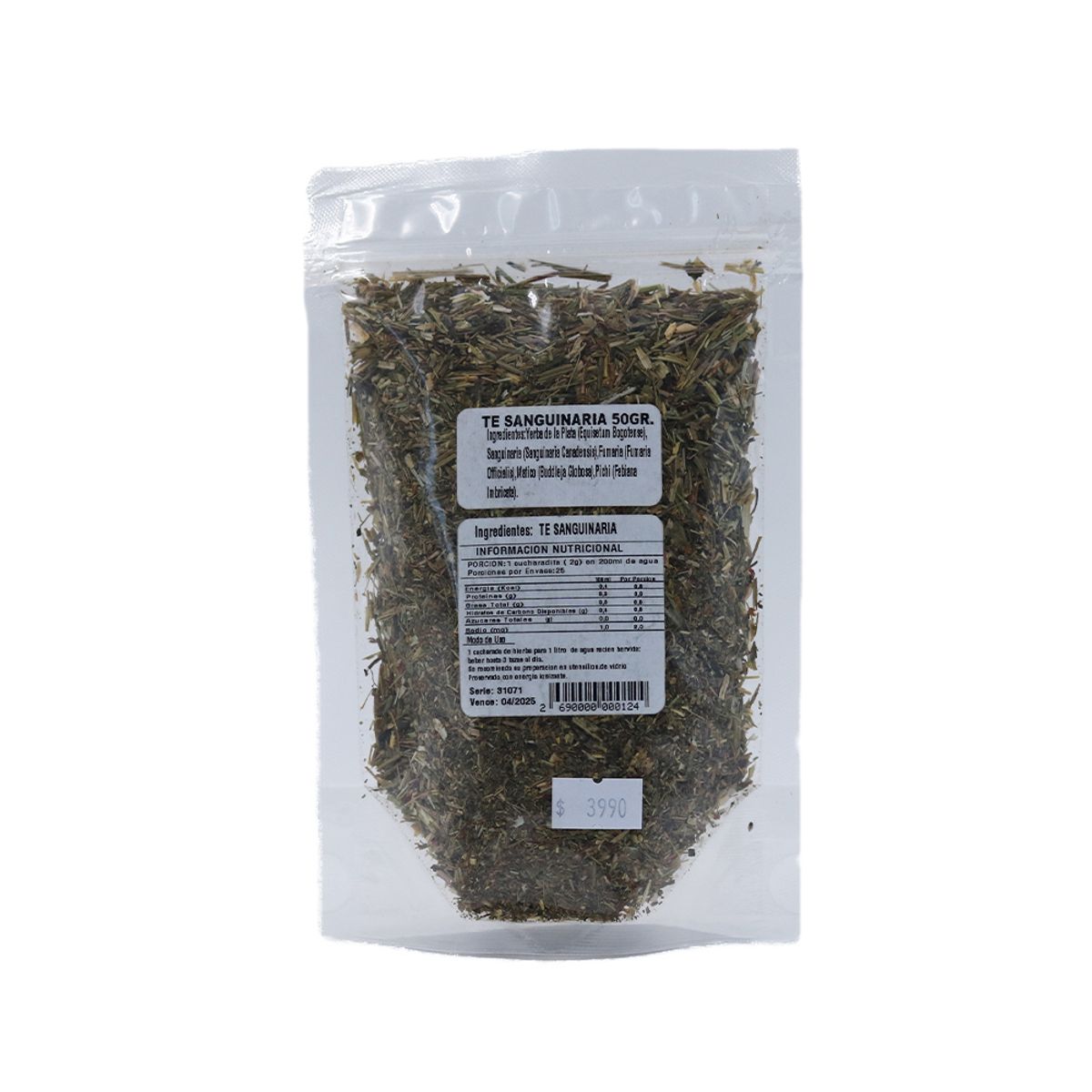 KNOP - Té Sanguinaria doypack 50g