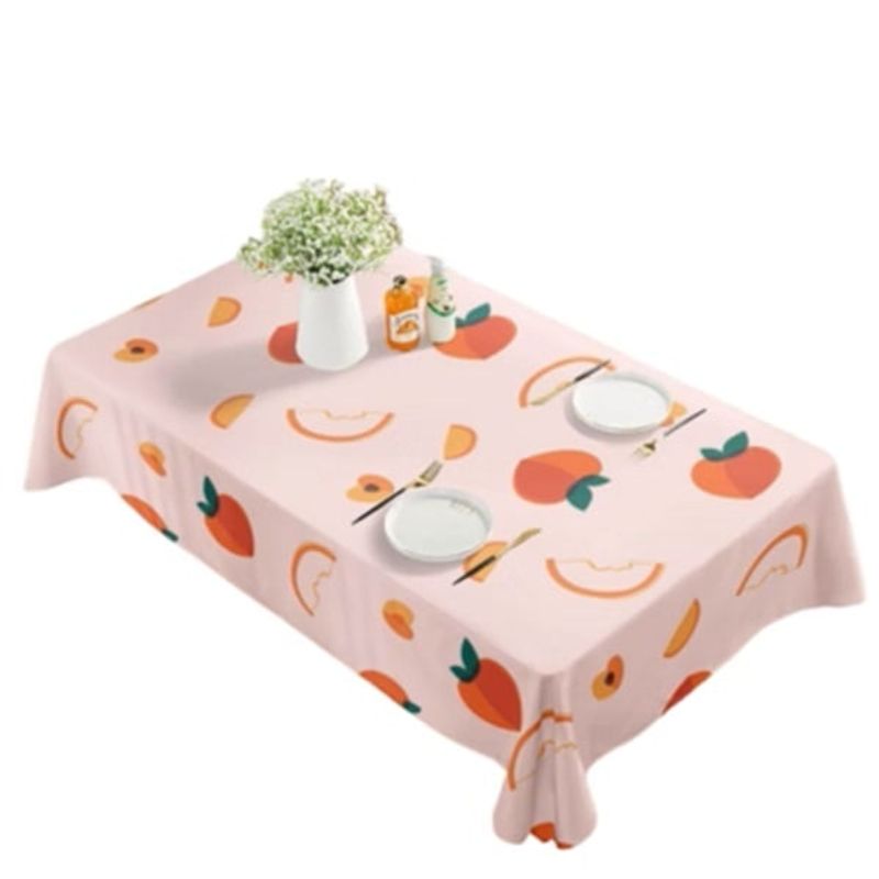 ANGELES DEL HOGAR - Mantel Tela Impermeable 140 x 220 cm Manzanas
