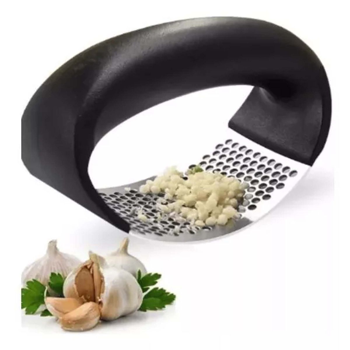 GENERICO - Prensa Ajos Moledor Picador Ajo Machacador Triturador Acero