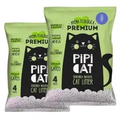 GENERICO - Arena Aglutinante P Gatos 8kg Control Olores Pipicat Lavanda