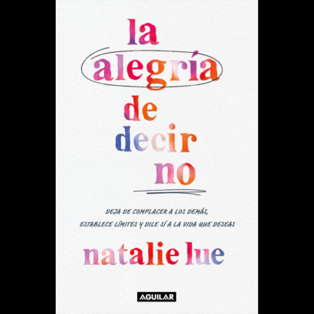 PENGUIN RANDOM HOUSE - LIBRO La Alegría De Decir Que No