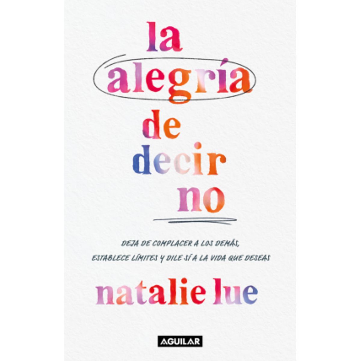 PENGUIN RANDOM HOUSE - LIBRO La Alegría De Decir Que No