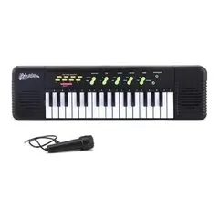 ROZENBERG SPA - Piano 32 Teclas Infantil Teclado Musical Con Micrófono