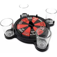 ROZENBERG SPA - Ruleta De Mesa Casino Shots Juego De Fiesta Bar Diversión