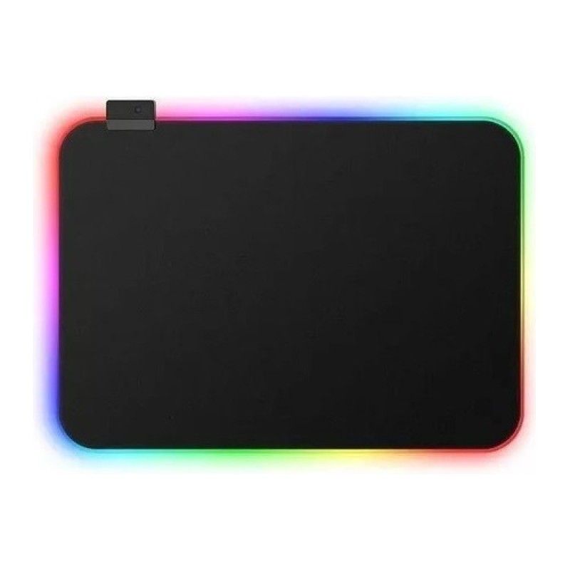 ROZENBERG SPA - Mouse Pad Gamer Led Rgb Usb 50x20 Cm