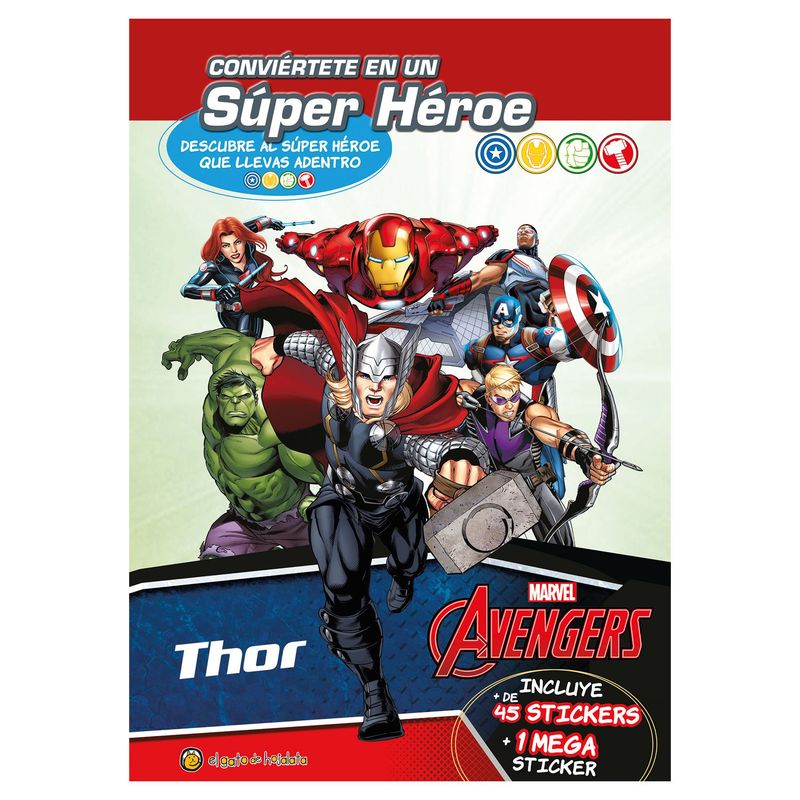 EDITORIAL GUADAL - LIBRO Conviértete En Un Súper Héroe - Thor