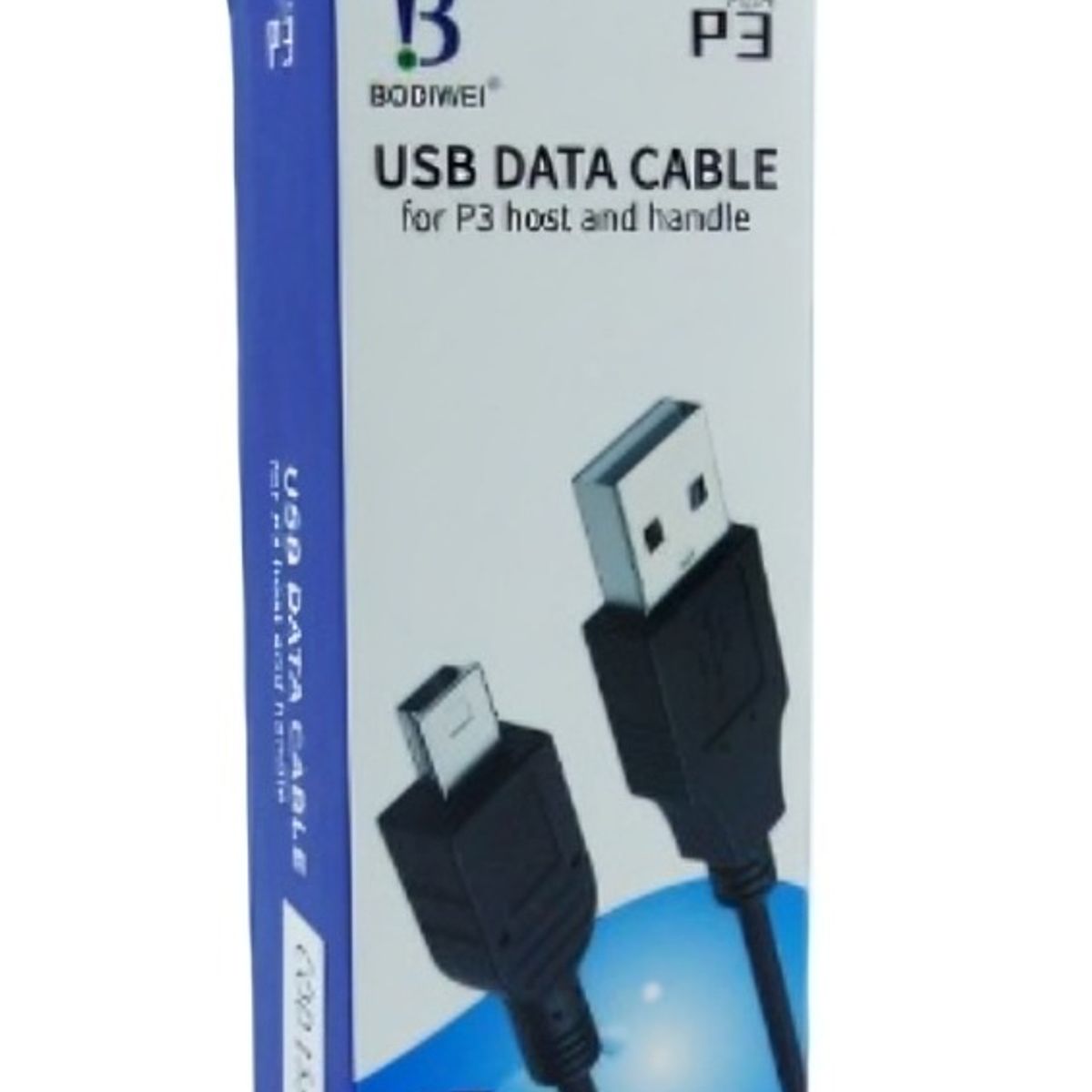 OEM - CABLE USB PARA CARGAR JOYSTICK PLAY 3   1800CM CON FILTRO