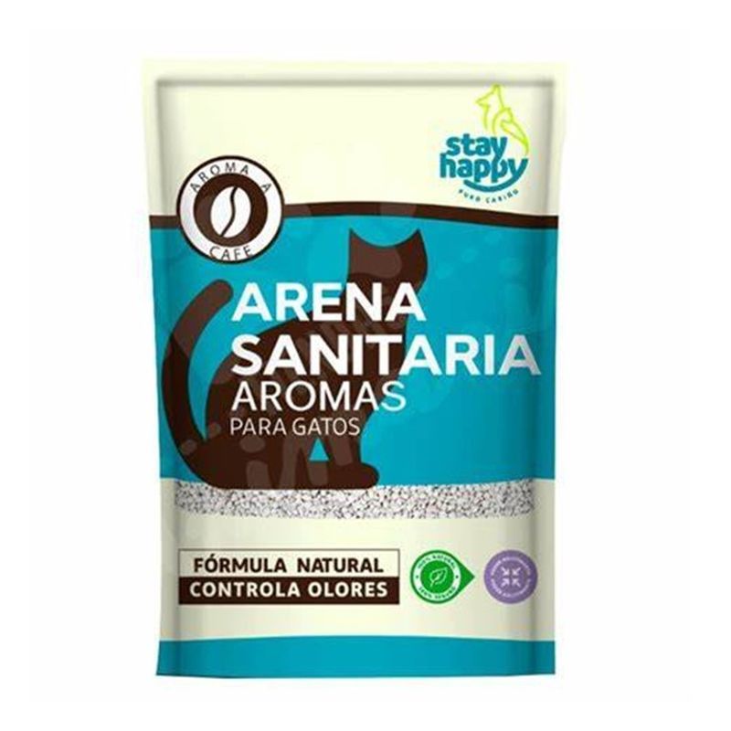 GENERICO - Arena Ultra Aglutinante P Gatos 2kg Control Olores Cafe