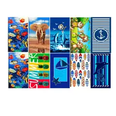 GENERICO - Toallas De Playa De Niño 70X150CM 12 Unidades