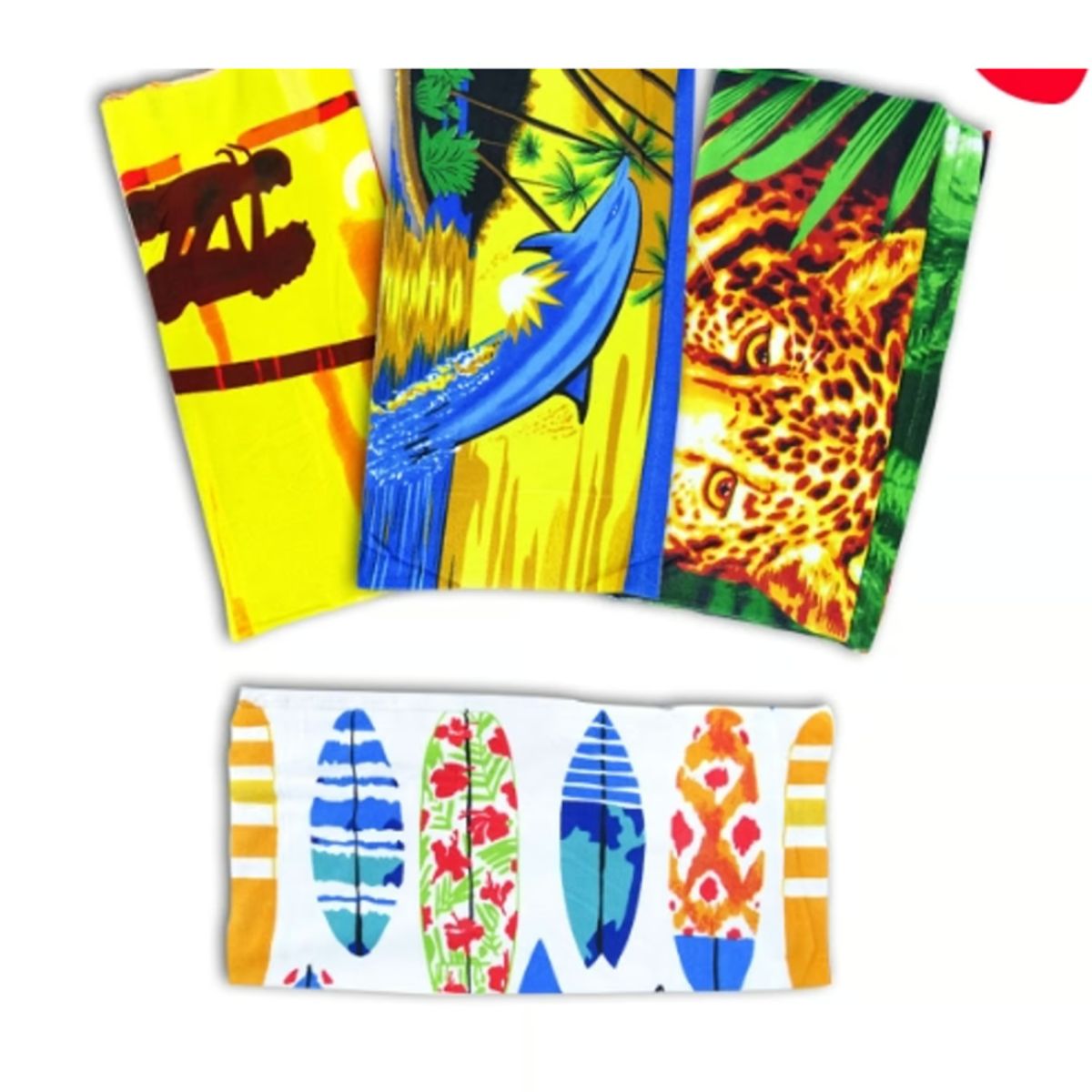 GENERICO - Pack Toalla Playa Hombre 75X140CM 12 Unidades