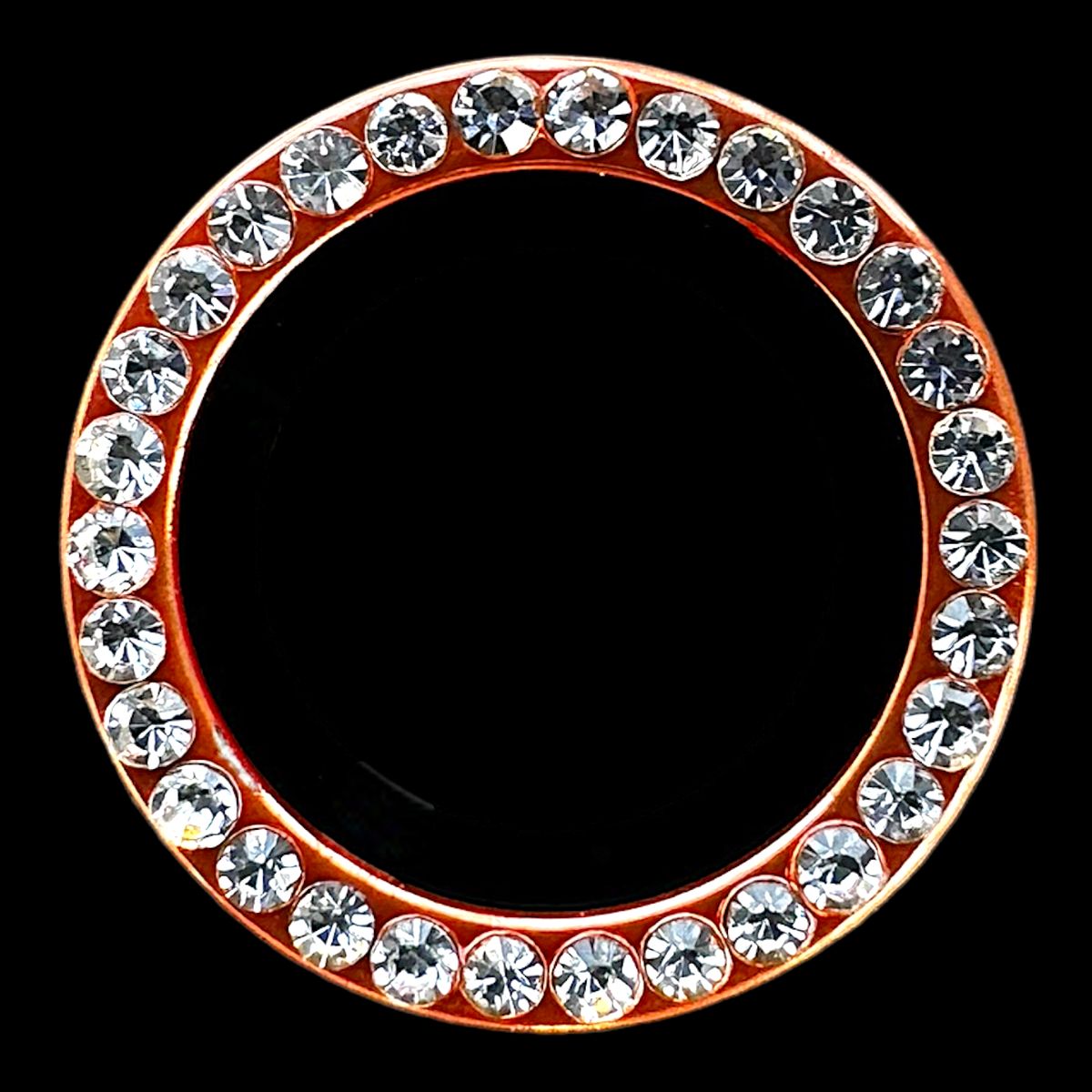 GENERICO - Protector de cámara modelo Diamante para iPhone 13pro-13promax Naranja