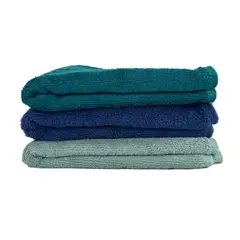 GENERICO - Toallas De Baño Color Liso Algodon 43X80CM 12 Unid