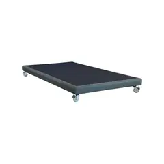 BLOCCARE - Base De Cama 1 Plaza Box 8 cm largo 190 cm con rueda pyton.
