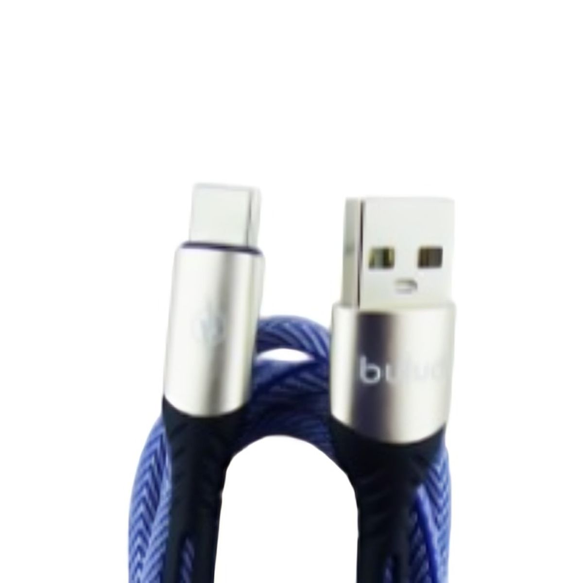 OEM - CABLE USB A TYPE-C PUNTA METAL BULUD 1 METRO 6A FAST CHARGE