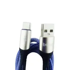 OEM - CABLE USB A TYPE-C PUNTA METAL BULUD 1 METRO 6A FAST CHARGE