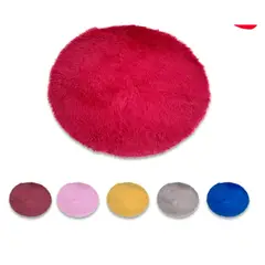 GENERICO - Alfombra Plush Felpa Color Liso 100X100CM