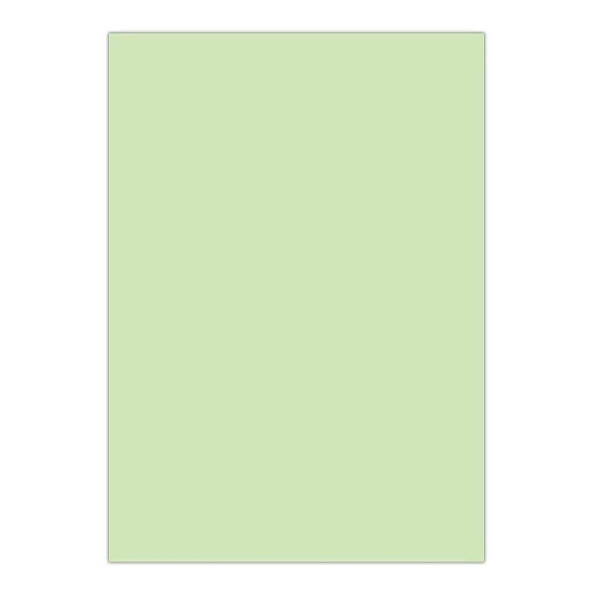 GENERICO - Cartulina Opalina Lisa Colores 50 Hojas 220grs A4 - Verde