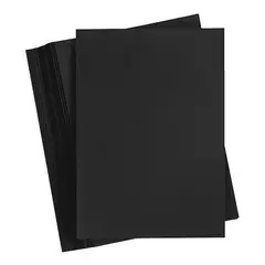 GENERICO - Papel Bond Negro A5 110grs 100 Hojas