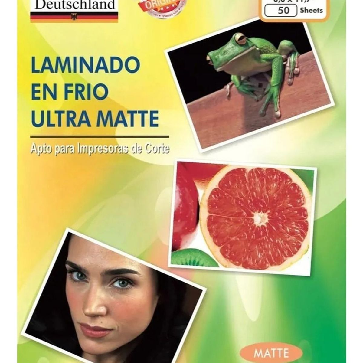 GENERICO - Laminado En Frio Matte Deutschland 50 Hojas A4