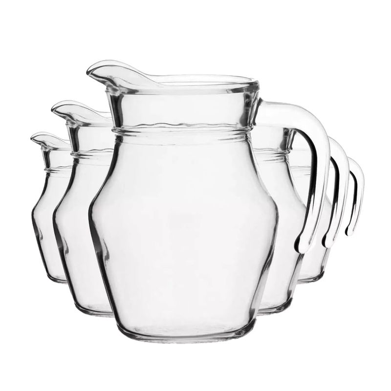 GENERICO - 6 Vaso Jarrito Dieciochero Lorito Terremeto Bebidas 500ml