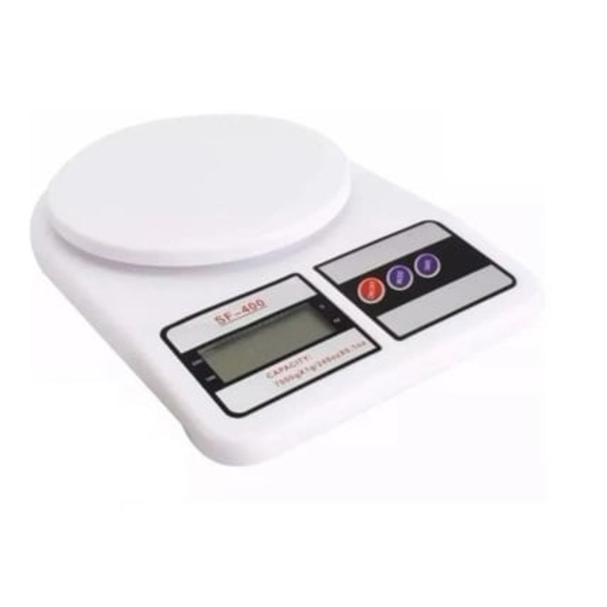 ANGELES DEL HOGAR - Balanza Pesa Digital Para Cocina O Comercio 0kg A 10kg