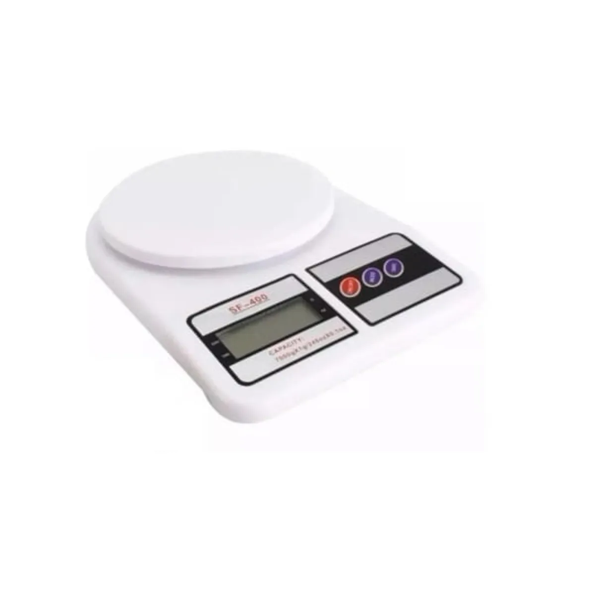 ANGELES DEL HOGAR - Balanza Pesa Digital Para Cocina O Comercio 0kg A 10kg