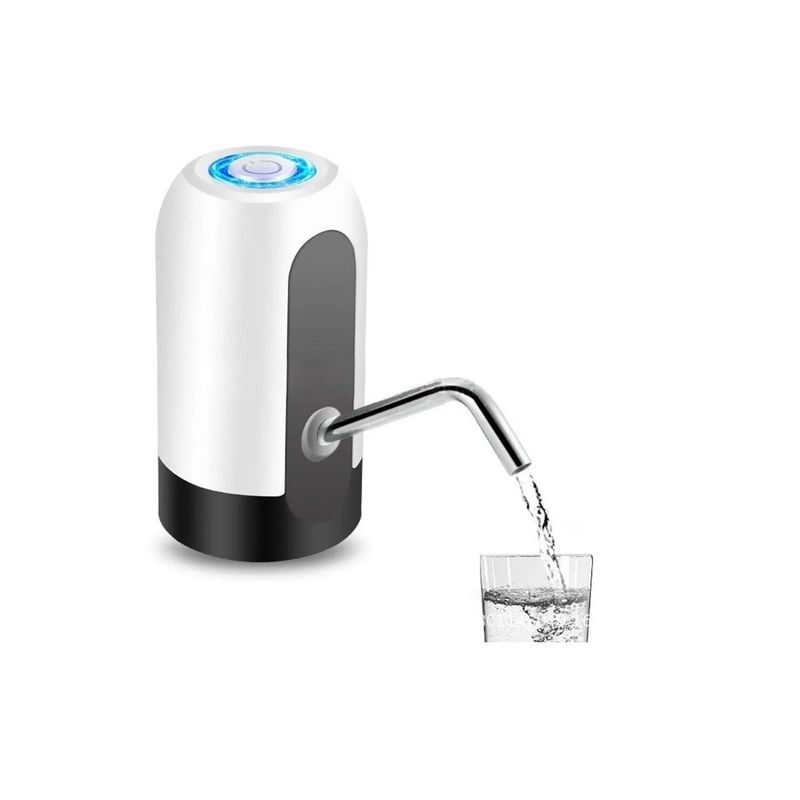 GENERICO - Dispensador Bombin Sifon De Agua Electrico Usb Botellon White