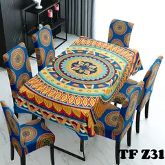 GENERICO - Set Mantel Decorativo + 6 fundas para cocina living