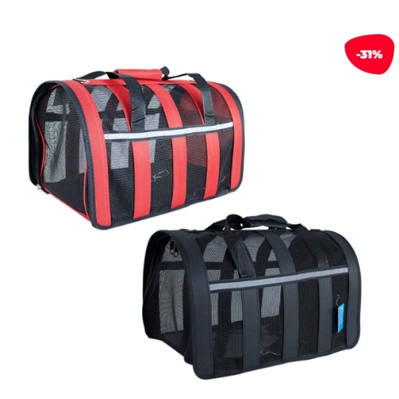 GENERICO - Bolso Portatil Para Mascota De Malla 42X26X27CM