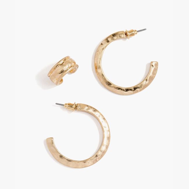 LOUNGE - Set Aros Mujer Con Cuff