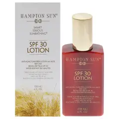 HAMPTON SUN - Loción Antienvejecimiento con SPF 30 120ml Hampton Sun.-